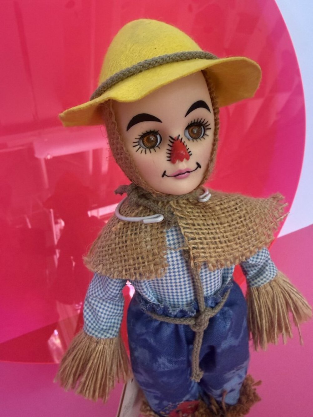 Effanbee Straw Man Doll | Vintage Wizard of Oz Scarecrow, 1980s Collectible